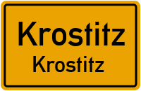 Oststraße in KrostitzKrostitz