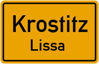 Kirchweg in KrostitzLissa