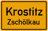 Rackwitzer Straße in KrostitzZschölkau