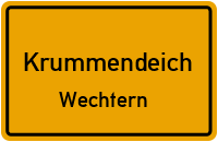 Hünkenbütteler Straße in KrummendeichWechtern