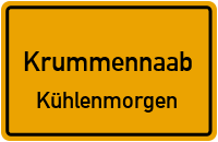 Straßenverzeichnis Krummennaab Kühlenmorgen