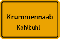 Straßen in Krummennaab Kohlbühl
