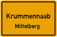 Straßen in Krummennaab Mittelberg