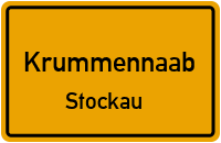Straßen in Krummennaab Stockau