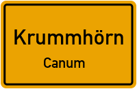 Norder Straße in KrummhörnCanum