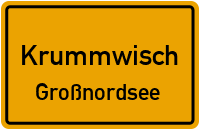 Alte Dorfstraße in KrummwischGroßnordsee
