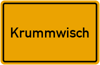 City Sign Krummwisch