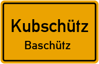 Kreckwitzer Straße in KubschützBaschütz