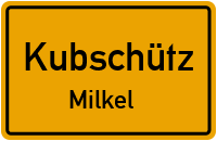 Siedlungsweg in KubschützMilkel