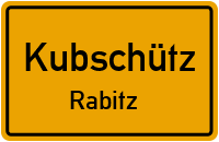 Bauernweg in KubschützRabitz