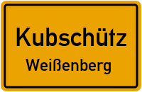Bahnhofstraße in KubschützWeißenberg