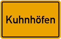 City Sign Kuhnhöfen