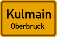 Straßenverzeichnis Kulmain Oberbruck
