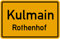 Straßenverzeichnis Kulmain Rothenhof