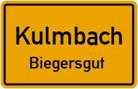 Straßenverzeichnis Kulmbach Biegersgut