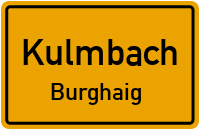 Straßenverzeichnis Kulmbach Burghaig