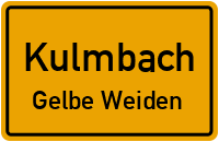 Straßenverzeichnis Kulmbach Gelbe Weiden