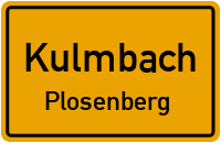 Straßenverzeichnis Kulmbach Plosenberg