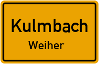 Straßenverzeichnis Kulmbach Weiher