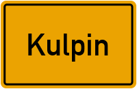 Bürgermeister-Saager-Straße in Kulpin