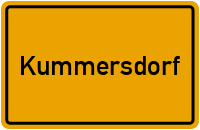 Kummersdorf in Brandenburg