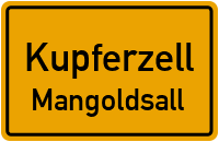 Sallstraße in KupferzellMangoldsall