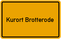 Unionstraße in 98599 Kurort Brotterode