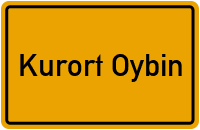 City Sign Kurort Oybin