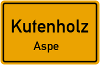 Straßenverzeichnis Kutenholz Aspe