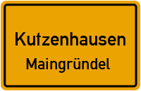 Stadtweg in KutzenhausenMaingründel
