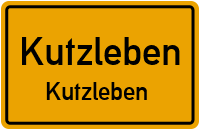 Tennstedter Straße in KutzlebenKutzleben