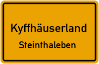 Kelbraer Straße in KyffhäuserlandSteinthaleben