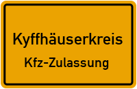 Zulassungstelle Kyffhäuserkreis