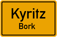 Borker Straße in KyritzBork