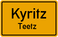 Am Kirchplatz in KyritzTeetz