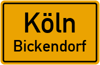 Ortsschild Köln-Bickendorf, Private Steuererklärung günstig