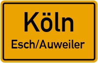 Ortsschild Köln-Esch/Auweiler, Private Steuererklärung günstig