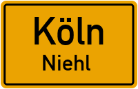 Ortsschild Köln-Niehl, Private Steuererklärung günstig