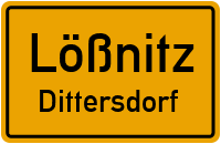 Straßenverzeichnis Lößnitz Dittersdorf
