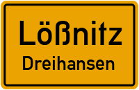 Teichgasse in LößnitzDreihansen