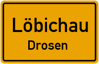 Reichstädter Straße in LöbichauDrosen