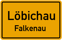 Beerwalder Straße in LöbichauFalkenau