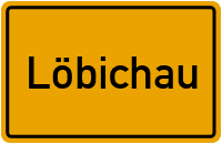 City Sign Löbichau