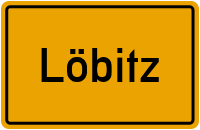 City Sign Löbitz