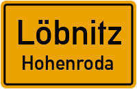 Straße Der Jugend in LöbnitzHohenroda