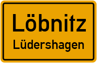 Dorfstraße in LöbnitzLüdershagen