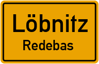 Hauptstraße in LöbnitzRedebas
