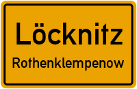 Schloßstraße in LöcknitzRothenklempenow