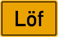City Sign Löf