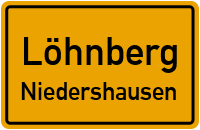 Bachstraße in LöhnbergNiedershausen